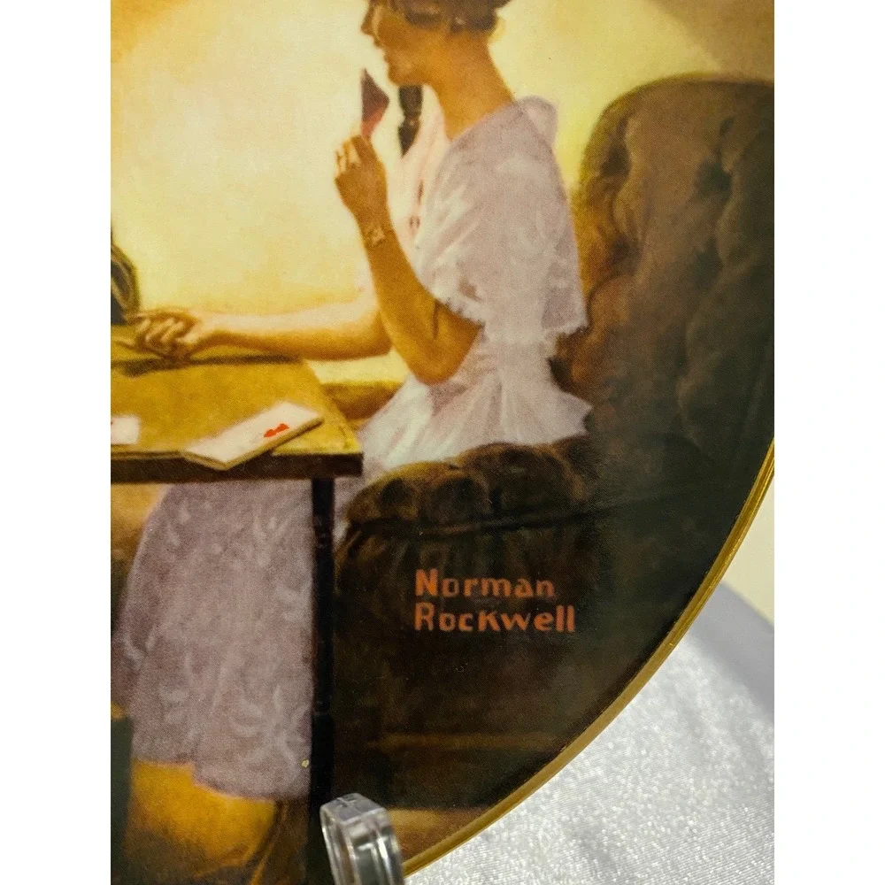 Norman Rockwell Plate # 13798 L 